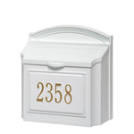 Wall Mailbox Package White