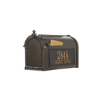 Capitol Mailbox Side Plaque Package Bronze