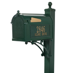 Deluxe Capitol Mailbox Package Green