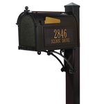 Superior Mailbox Package Bronze