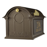 Balmoral Mailbox Side Plaque Package Bronze