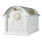 Balmoral Mailbox Monogram Package White