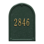 Personalized Door Plaque Green