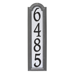 Personalized Reflective Manchester Vertical Wall Plaque