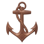 Anchor Wall Decoration Classic Copper