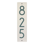Delaware Modern Personalized Vertical Wall Plaque Coastal Green