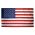 2-1/2ft. x 4ft. US Banner Style Flag Heavy Polyester