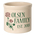 Personalized Geranium Established 2 Gallon Crock with Multi-Color Etching