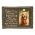 My Favorite Pet Photo Wall Sign in Antique Brass Hanging on your Favorite Wall