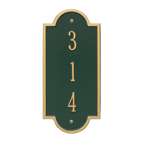 Personalized Richmond Vertical Petite Wall Plaque