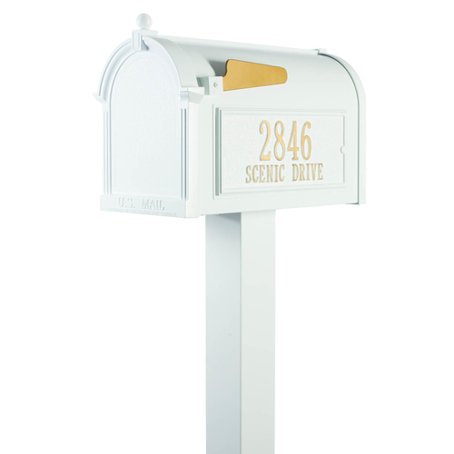 Premium Mailbox Package White