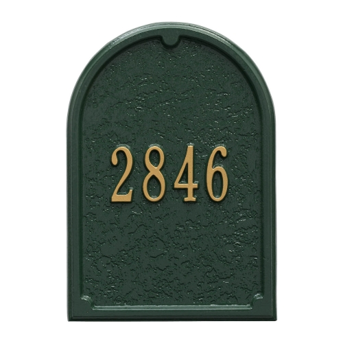 Personalized Door Plaque Green