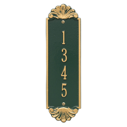 Personalized Shell Vertical 12 in. Wall Plaque