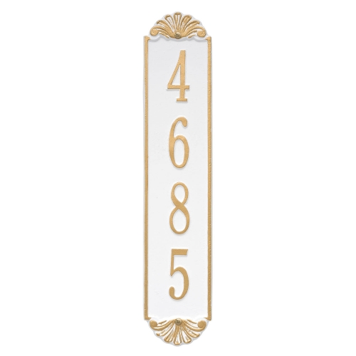 Personalized Shell Vertical Wall Plaque