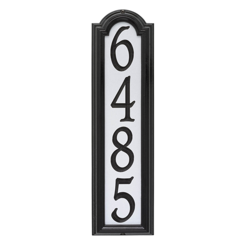 Personalized Reflective Manchester Vertical Wall Plaque