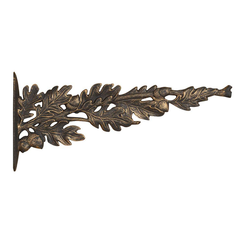 Oak leaf Nature Hook French Bronze
