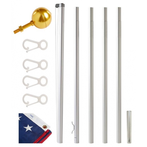 17ft. Classic Flagpole Parts