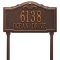 Personalized Gatewood Antique Copper Finish, Standard Lawn with Two Lines of Text