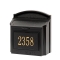 Wall Mailbox Package Black & Gold