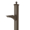 Balmoral Post & Bracket with Ball Finial Bronze
