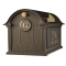 Balmoral Mailbox Side Plaque And Monogram Package Bronze