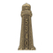 Personalized Lighthouse Vertical Plaque Antique Brass