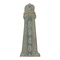 Personalized Lighthouse Vertical Plaque Bronze Verdigris