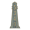 Personalized Lighthouse Vertical Grande Plaque Bronze Verdigris
