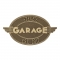 Moderno Garage Antique Brass with Two Lines of Texts