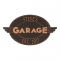 Moderno Garage Oil-Rubbed Bronze with Two Lines of Texts