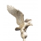 9 in. Small Gold Flagpole Eagle