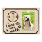 Time For A Walk Pet Photo Wall Clock with Duke